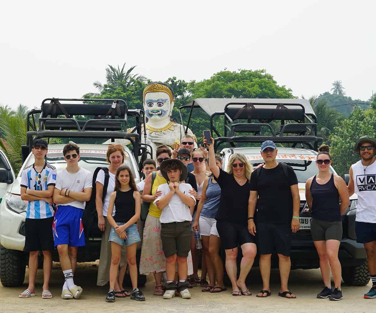 4x4 Eco Jungle Safari Adventure & Koh Samui Highlights